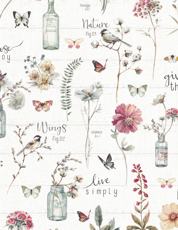 A Country Weekend     Cut Flowers    Cream