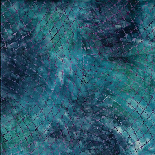 Murano Batik       Blue   Stitch Pattern