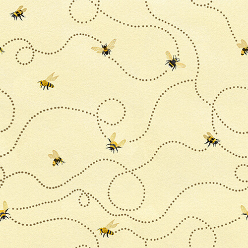 Buzzing Bees - Cream