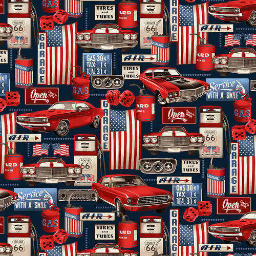 American Muscle Garage Collage