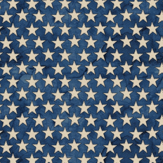 American Honor - vintage distressed look in stars