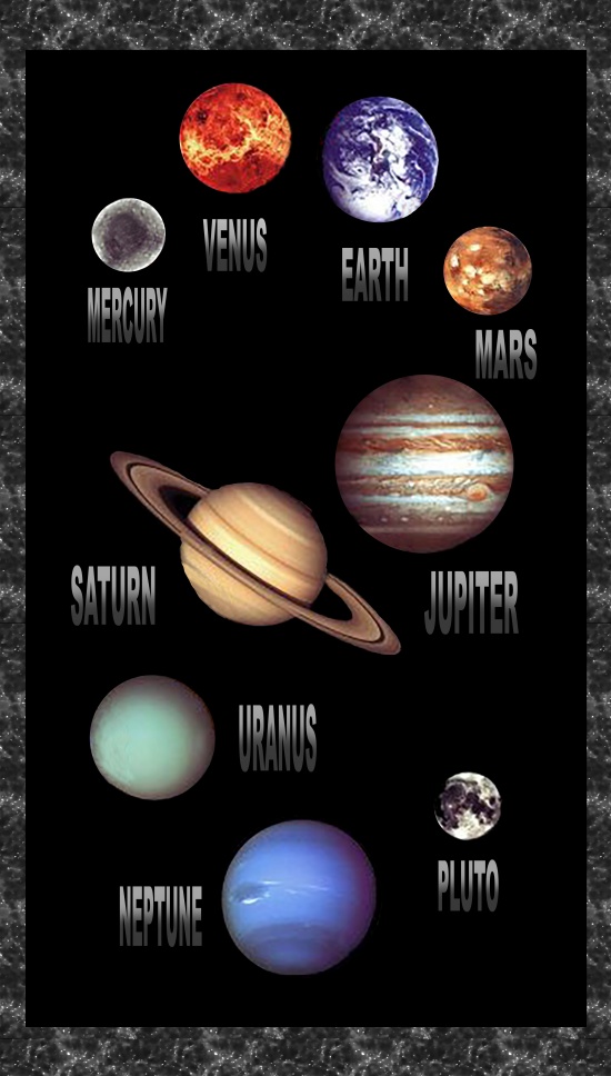 Cosmic Space  Planet Panel 