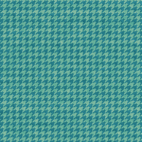 Houndstooth Basics Light Teal