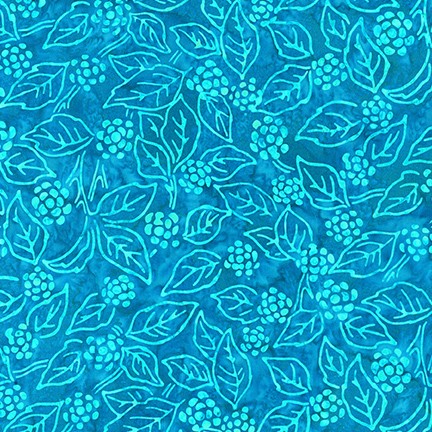 Artisan Batiks Forest Glen   Azure