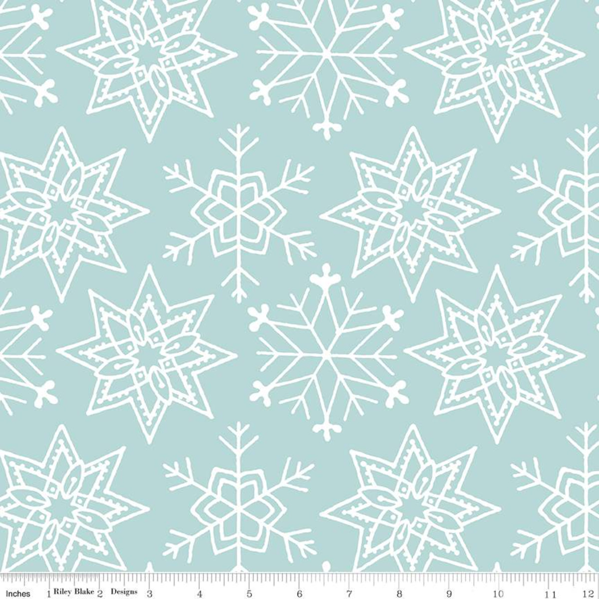 All About Christmas    Snowflakes   Blue