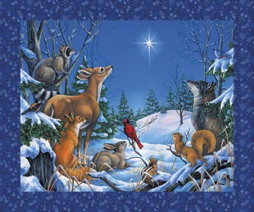 Woodland Winter Digital Panel