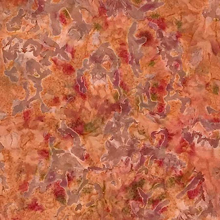 Oasis Cotton Hand Dyed Batik     Peach Crush