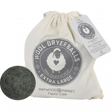 Wool Dryer Balls Darks 4 Balls per bag