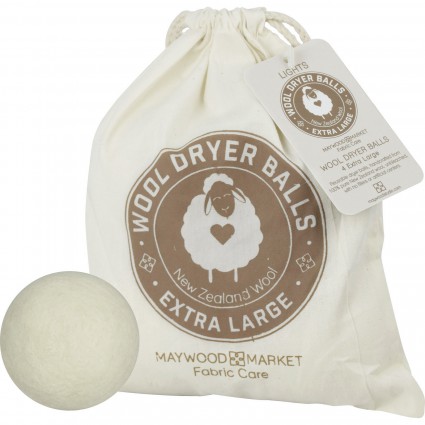Wool Dryer Balls   Light   4 Balls per bag