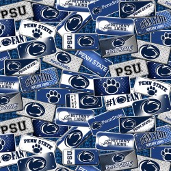 Penn State College Cotton Print  