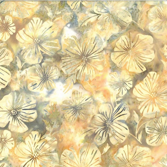 Bali Batik    Daisy Block Print      Plumeria   