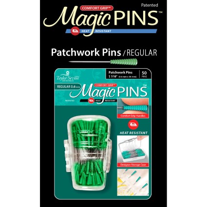 Magic Pins, Patchwork 1 7/16”, Reg.