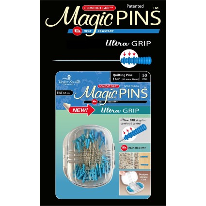 Magic Pins, Quilting 1 ¾”, Fine, Ultra Grip