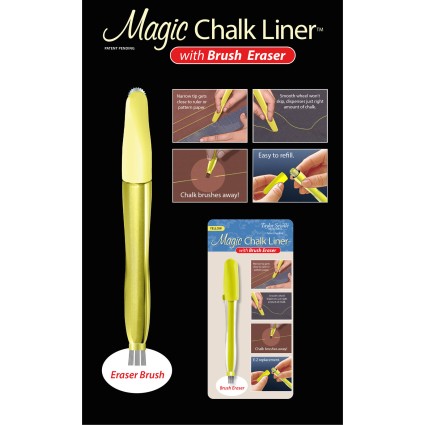 Magic Chalk Liner with Brush Eraser