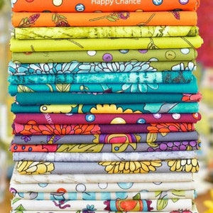 Happy Chances        Fat Quarter Bundle includes 29 FQ’s