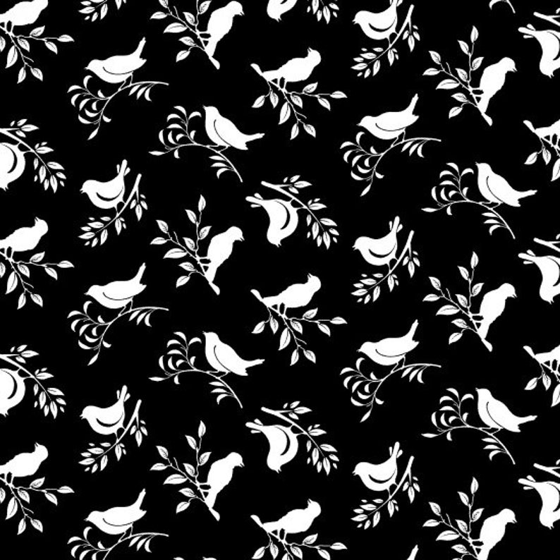 Domino Effect Birds Black