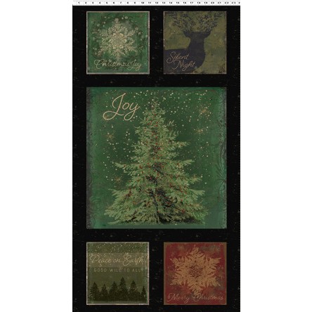 Let Nature Sing Digital Panel - Black